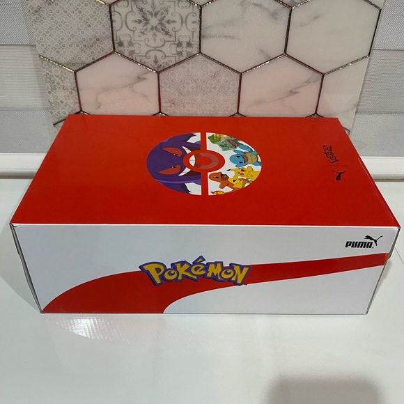 Puma x Pokémon shoes charmander edition size 9 mens - Picture 7 of 7
